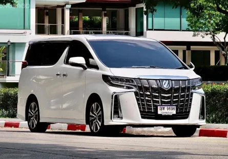 Toyota Alphard 2.5 2022 รถสวยประวัติครบ ไมล์น้อย มือเดียว ป้ายแดง  