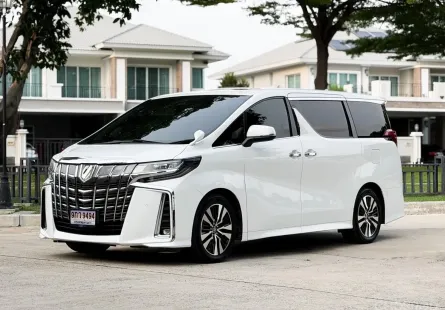 Toyota Alphard 2.5 2022 รถสวยประวัติครบ ไมล์น้อย มือเดียว ป้ายแดง  