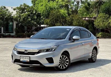 Honda City 1.0 VTEC Turbo ปี 2021 รถมือสองสภาพป้ายแดง ไมล์น้อย 