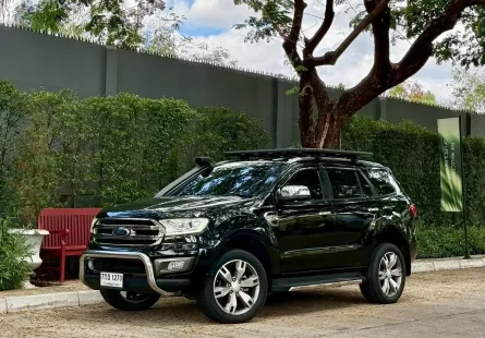 2018 Ford Everest 3.2 Titanium SUV รถบ้านแท้ ไมล์น้อย 40,000 km. 