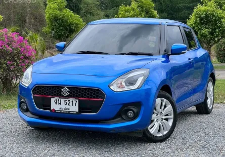 SUZUKI SWIFT 1.2GLX Navi. A/T ปี2018 สีน้ำเงิน