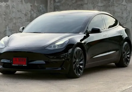 Tesla Model 3 PERFORMANCE 4WD 2023 รถบ้านสวยๆ ไมล์น้อย เจ้าของขายเอง  