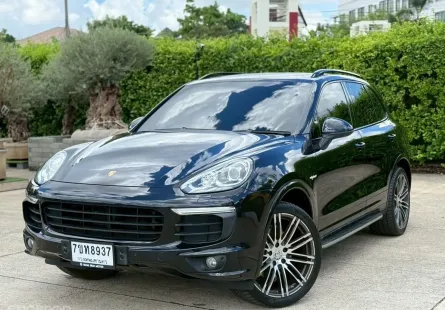 2016 Porsche CAYENNE 3.0 S Hybrid SUV รถบ้านมือเดียว ไมล์น้อย 28,000 km 