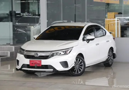 Honda CITY 1.0 SV ปี 2021 ไมล์แท้6x,xxxโล เข้าศูนย์ตลอด รถบ้านมือเดียว สวยเดิมทั้งคัน ออกรถ0บาท