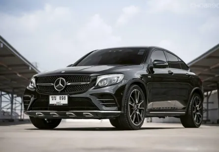 Benz GLC43 Coupé 4MATIC  ปี 2018 SUV ทรงคูเป้ ดีไซน์หรู ขับสบาย มือเดียว ป้ายแดง