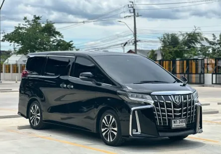 2022 Toyota ALPHARD 2.5 รถตู้/MPV รถบ้านมือเดียว ไมล์แท้  