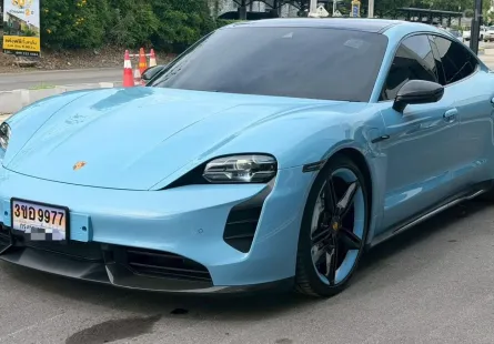 2025 PORSCHE TAYCAN EV 4S สี Frozen Blue