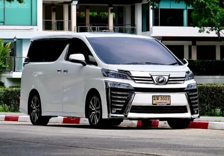 2019 Toyota VELLFIRE 2.5 รถตู้/MPV ออกรถง่าย รถสวย ไมล์น้อย 80,000 km 