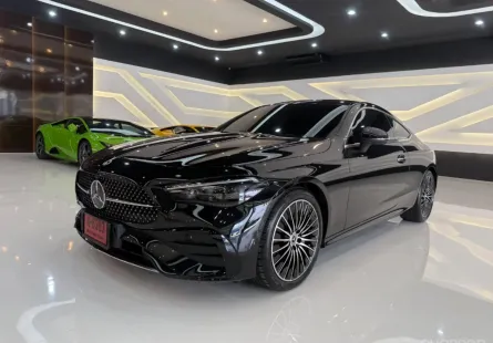 Mercedes-Benz CLE-Class 2.0 CLE 300 ปี2025 วิ่งน้อย มือเดียว ป้ายแดง   