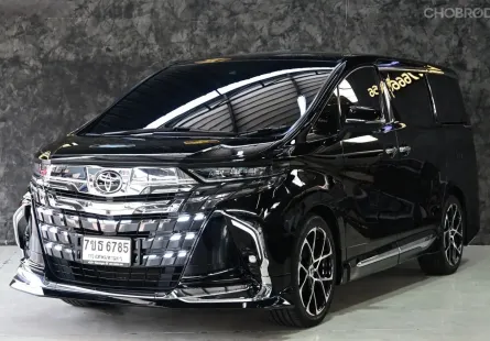 2017 Toyota ALPHARD 2.5 HYBRID E-Four รถตู้/MPV รถสวย 