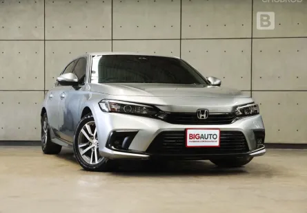 2022 Honda CIVIC 1.5 FE EL ไมล์เเท้ 4หมื่น โฉมFE (Option เบาะหนัง) ประวัติดีเช็กศูนย์ทุกระยะ B8478
