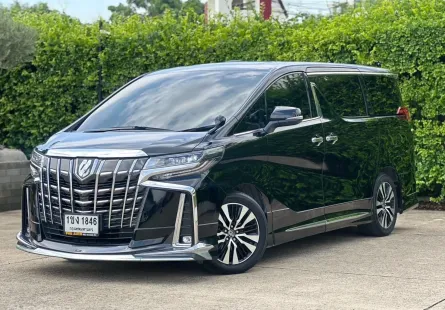 2020 Toyota ALPHARD 2.5 รถตู้/MPV รถสวย ไมล์น้อย  
