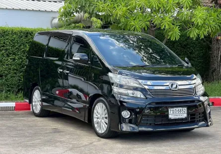 2012 Toyota VELLFIRE 2.4 รถตู้/MPV รถสวย ไมล์น้อย  