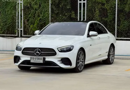Mercedes-Benz E-Class 2.0 E300e AMG 2021 รถสวย ไมล์น้อย  