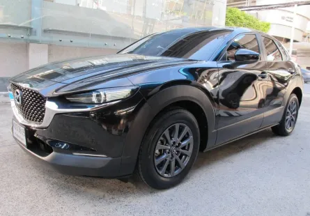 2023 MAZDA CX-30 2.0 C เกียร์AUTO สีดำ ปุ่มSTART พวงมาลัยมัลติ