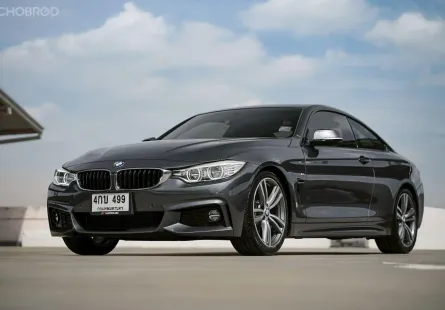 BMW 420i M Sport ปี 2014 รถสปอร์ตในราคาที่เอื้อมถึง ไมล์แท้ รถมือเดียว ป้ายแดง 