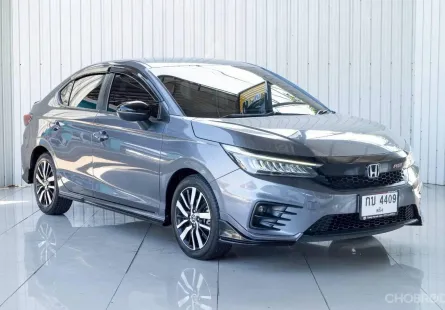 HONDA CITY 1.0 RS ปี 2022 สีเทา โฉม ปี19-ปัจจุบัน 4D