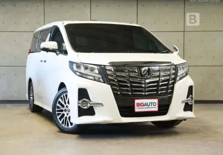 2015 Toyota ALPHARD 2.5 S C Package (AGH30) Top เบนซิน เบาะมิกกี้เม้าส์ ประวัติดีศูนย์ทุกระยะ B1008