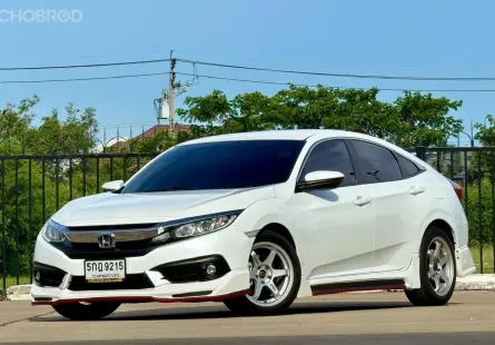 2016 Honda CIVIC 1.8 E i-VTEC รถมือเดียว ประวัติศูนย์ โครงสร้างเดิม ขายด่วน 0802093130 ข้าวฟ่าง