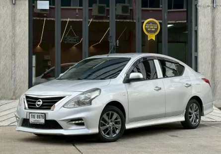 โชว์รูมนิสสันขายเอง มั่นใจได้ เลขไมล์แท้  Nissan Almera 1.2E Sportech ปี2018