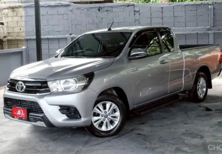 TOYOTA HILUX REVO 2.4 J PLUS CAB M/T ปี2018(mnc) สีเทา
