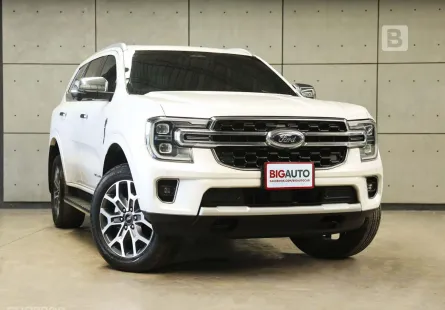 2024 Ford EVEREST 2.0 Titanium+ 4WD SUV AT ไมล์แท้ 2 หมื่น รับประกันตัวรถ 5 ปี 150,000 KM B2712