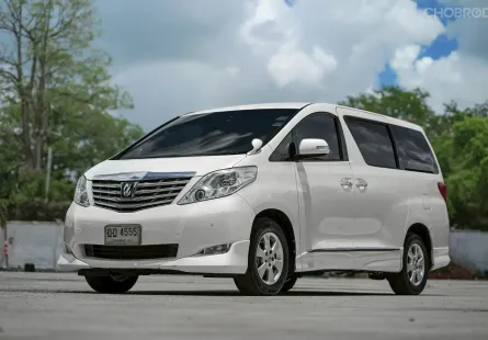 Toyota Alphard 3.5V ปี 2009 นั่งสบาย ไม่อึดอัด หน้าต่างบานใหญ่ ทัศนวิสัยคนขับขี่ดี