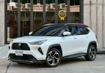 รถบ้านผู้หญิงใช้ มือเดียวสวยกริป ไมล์แท้เพียง 29,000 กิโล TOYOTA YARIS CROSS 1.5 HEV PREMIUM LUXURY 