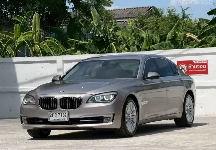 2013 BMW SERIES 7 730 Ld (LCI) โฉม F02 ปี08-15 สีน้ำตาล เครื่องดีเซล 3.0 ลิตร รับประกันโครงสร้างเดิม