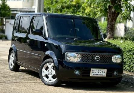 Nissan cube 1.4 ออโต้ เบนซิน+แก๊สLPG 2011 ดำ 