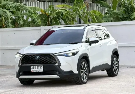 TOYOTA  CROSS 1.8 PREMIUM  SAFETY TOP 2021 เช็คระยะศูนย์บริการทุกระยะ 