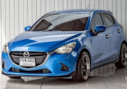 MAZDA2, 1.3 Sports High ปี 2015 สีน้ำเงิน  โฉม ปี14-ปัจจุบัน 5Dr