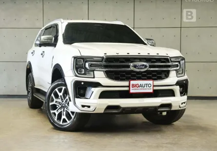 2022 Ford EVEREST 2.0 Titanium+ 4WD SUV AT ไมล์แท้ 3 หมื่น รับประกันตัวรถ 5 ปี 150,000 KM B9270