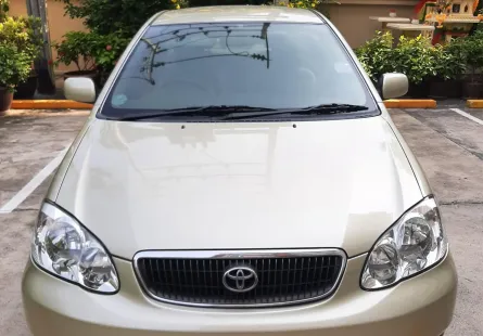 ⭐️TOYOTA Altis 2003 รถบ้านแท้ เช็คศูนย์TOYOTA ทุกระยะ (เก็บบิลไว้หมด) สถาพเดิมไม่ดัดแปลง ไม่ติดGas⭐️