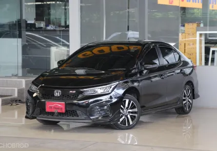 Honda CITY 1.0 RS ปี 2022 รถบ้านมือเดียว ไมล์น้อยเข้าศูนย์ตลอด สวยเดิมทั้งคัน ออกรถ0บาท