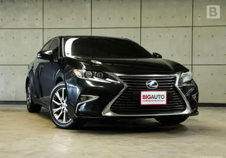 2018 Lexus ES300h 2.5 Luxury Sedan AT ไมล์แท้ Model Minorchange รุ่นปรับโฉมแล้ว B1830