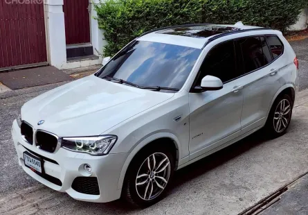 BMW X3 2.0 xDrive20d M-SPORT ปี 2017 รถสวย ไมล์แท้  