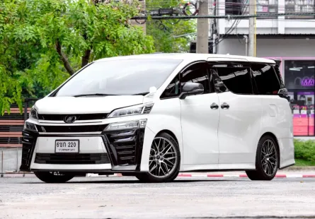 Toyota VELLFIRE 2.5 2018 มือเดียว รถสวย ไมล์น้อย  