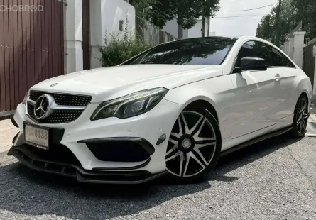 Mercedes-Benz E-Class E200 Coupe Facelift 2014 รถสวย ไมล์แท้  