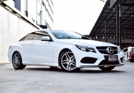 2014 Mercedes-Benz E-Class 2.0 E200 CGI รถเก๋ง 2 ประตู รถสภาพดี มีประกัน. 