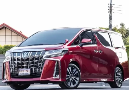 Toyota Alphard 2.5 2021 เบนซินล้วน Top Option ราคาดี 