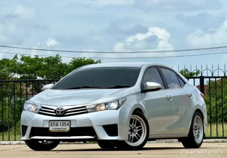 2014 Toyota COROLLA 1.6 G รถสวยตรงปก ไม่เคยแก๊ส พร้อมใช้งาน ขายด่วน 0802093130 ข้างฟ่าง