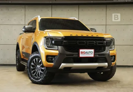 2022 Ford RANGER 2.0 WildTrak Hi-Rider Bi-Turbo AT ไมล์แท้ 4 หมื่น รับประกัน 5 ปี 150,000 KM B5443