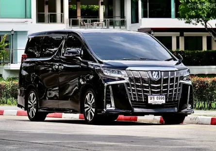 2022 Toyota ALPHARD 2.5 รถตู้/MPV รถบ้านมือเดียว ไมล์น้อย  