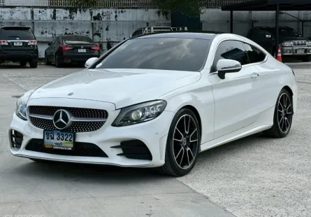 2019 Mercedes-Benz C-Class 2.0 C200 Coupe รถเก๋ง 2 ประตู รถบ้านมือเดียว 