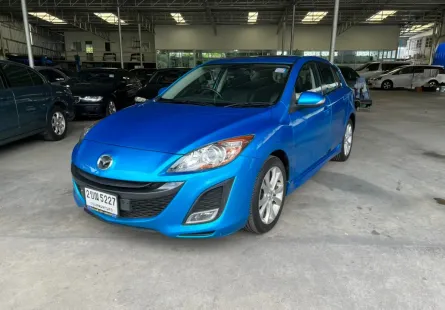 Mazda3 2.0i 5 ประตู SunRoof ปี 2014 สีน้ำเงิน Auto FullOption  ตัว Top สุด   รถสถานทูต ประกอบนอก