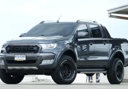 2017 Ford RANGER 2.2 Hi-Rider WildTrak รถกระบะ รถบ้านแท้ ดูแลดีเข้าศูนย์ทุกระยะ