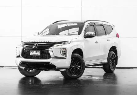2021 Mitsubishi Pajero Sport 2.4 gy premium elite edition 2wd A/T สี  ขาว-ดำ