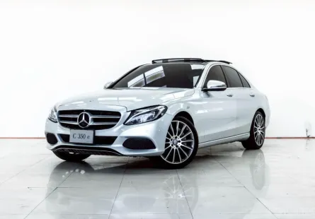4B396 MERCEDES-BENZ C350e 2.0 AMG AT 2018 ออกรถ 0 บาท