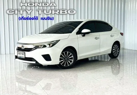 รถบ้านมือเดียว  Honda CITY 1.0 SV VTEC Turbo รถเก๋ง 4 ประตู 